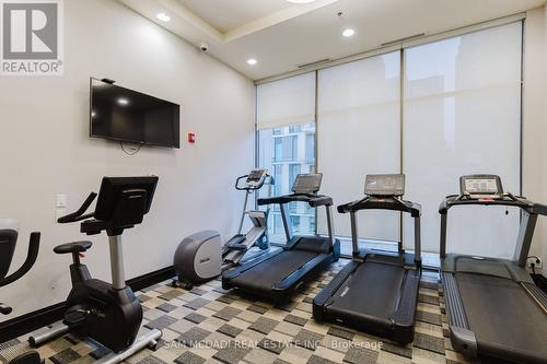 3301 - 208 Enfield Place, Mississauga, ON - Indoor Photo Showing Gym Room