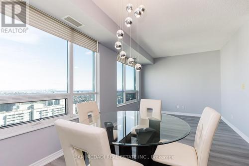 3301 - 208 Enfield Place, Mississauga, ON - Indoor Photo Showing Dining Room