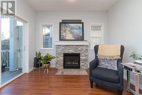 952 Walfred Rd, Langford, BC - Indoor Photo Showing Living Room With Fireplace