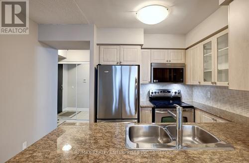 1001 - 225 Sherway Gardens Road, Toronto, ON - Indoor Photo Showing Kitchen With Stainless Steel Kitchen With Double Sink