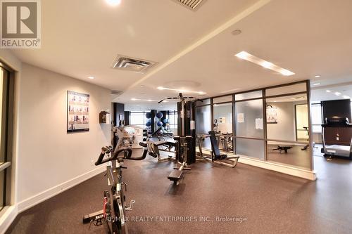 1001 - 225 Sherway Gardens Road, Toronto, ON - Indoor Photo Showing Gym Room