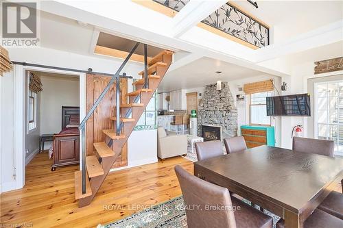 11851 Lakeshore Road, Wainfleet (880 - Lakeshore), ON - Indoor Photo Showing Dining Room With Fireplace