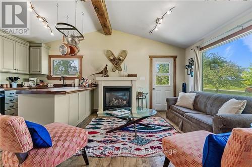 11817 Side Road 18 Road, Wainfleet (880 - Lakeshore), ON - Indoor Photo Showing Living Room With Fireplace