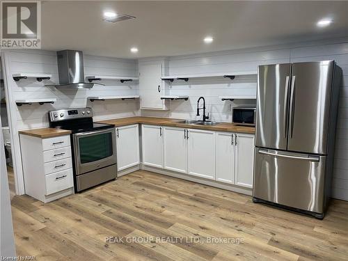 49 Church Street, Port Colborne (877 - Main Street), ON - Indoor Photo Showing Kitchen With Stainless Steel Kitchen With Double Sink