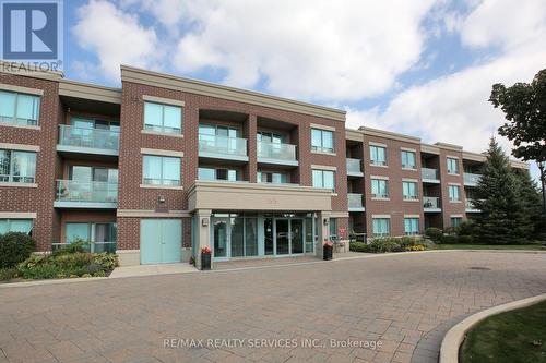 215 - 55 Via Rosedale Avenue, Brampton, ON - Outdoor With Balcony With Facade