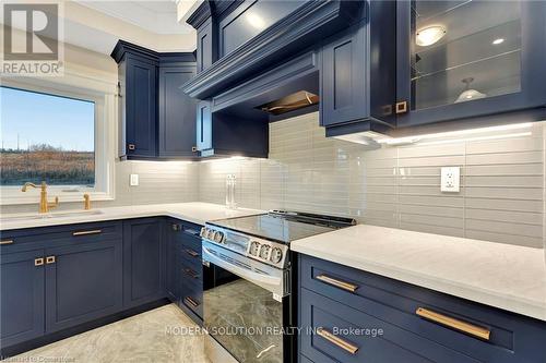 37 Macklin Street, Brantford, ON - Indoor Photo Showing Kitchen With Upgraded Kitchen