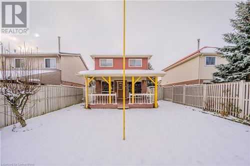 View of front of home featuring covered porch - 10 Fenwick Court, Kitchener, ON 