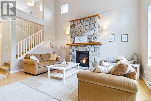 2478 Anthony Pl, Sooke, BC - Indoor Photo Showing Living Room With Fireplace