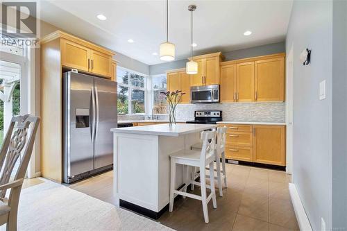 2478 Anthony Pl, Sooke, BC - Indoor Photo Showing Kitchen With Upgraded Kitchen