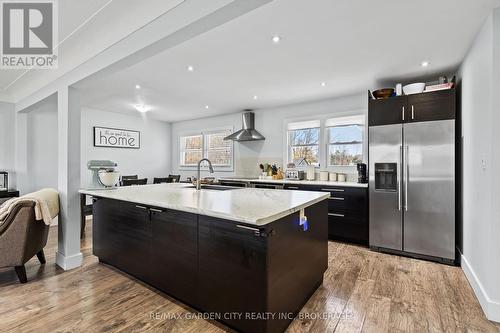 417 Clare Avenue, Welland (769 - Prince Charles), ON - Indoor Photo Showing Kitchen With Upgraded Kitchen