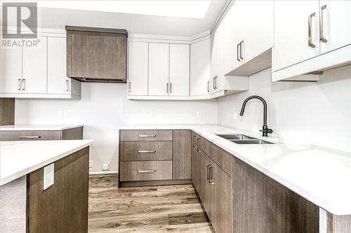 Lot 17 Teravista Street, Sudbury, ON - Indoor Photo Showing Kitchen With Double Sink