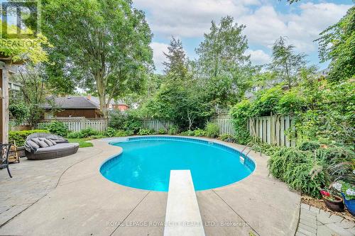 42 Liverpool Street, Guelph, ON - Outdoor With In Ground Pool With Backyard