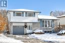 Split level home with a garage - 19 Halifax Drive, Kitchener, ON  - Outdoor With Facade 