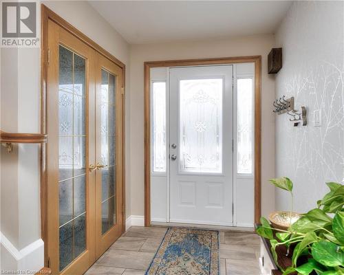 Entrance foyer with french doors and a healthy amount of sunlight - 19 Halifax Drive, Kitchener, ON - Indoor Photo Showing Other Room