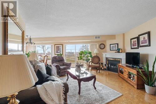 99 Robson Road, Leamington, ON - Indoor Photo Showing Living Room With Fireplace