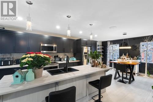 22 Phoenix Drive, Paradise, NL - Indoor Photo Showing Kitchen With Double Sink With Upgraded Kitchen