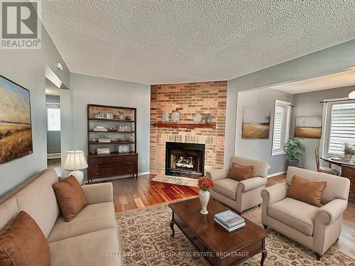 9 Maple Avenue, Asphodel-Norwood (Norwood), ON - Indoor Photo Showing Living Room With Fireplace