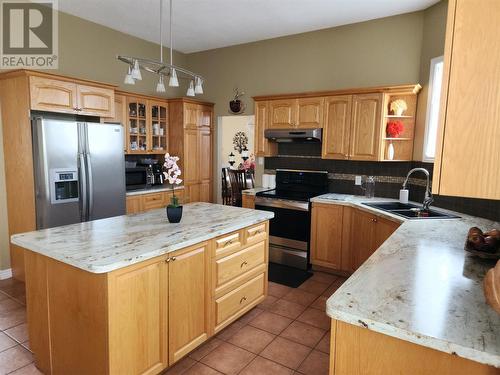 50 Fowlow Drive, Stephenville, NL - Indoor Photo Showing Kitchen With Double Sink