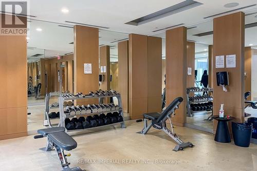 106 - 120 Harrison Garden Boulevard, Toronto, ON - Indoor Photo Showing Gym Room