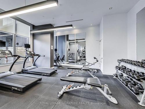 517-7 Kenaston Gdns, Toronto, ON - Indoor Photo Showing Gym Room