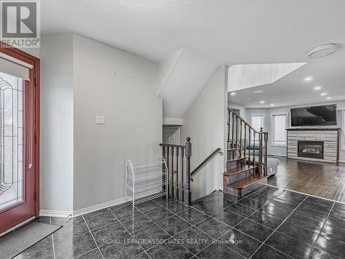 5439 Razor Bill Court, Mississauga, ON - Indoor Photo Showing Other Room With Fireplace