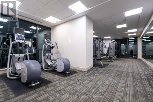 601 - 75 Eglinton Avenue W, Mississauga, ON - Indoor Photo Showing Gym Room