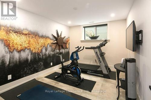 153 Georgian Bay Lane, Blue Mountains (Blue Mountain Resort Area), ON - Indoor Photo Showing Gym Room