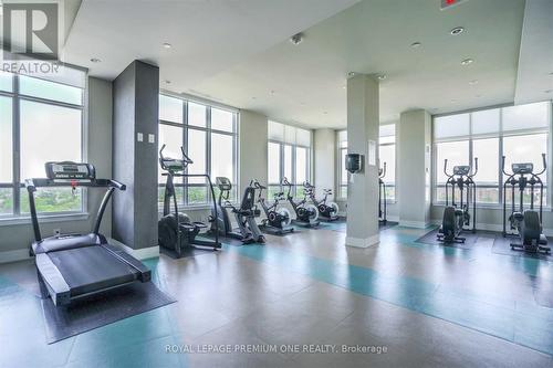 707 - 9199 Yonge Street, Richmond Hill, ON - Indoor Photo Showing Gym Room