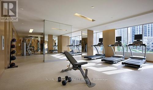 1812 - 120 Harrison Garden Boulevard, Toronto, ON - Indoor Photo Showing Gym Room