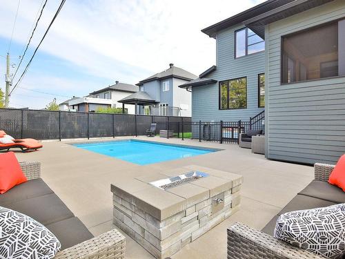 Pool - 1720 Rue De Moncours, Chambly, QC - Outdoor With In Ground Pool With Exterior