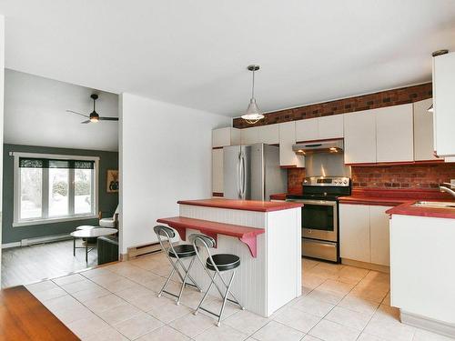 Cuisine - 4980 Rue Du Jalon, Terrebonne (La Plaine), QC - Indoor Photo Showing Kitchen With Double Sink