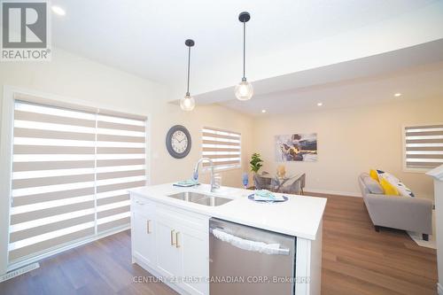 130 Knott Drive, London, ON - Indoor Photo Showing Kitchen With Double Sink