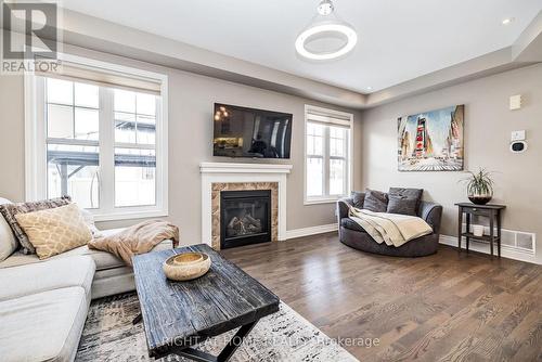 339 Eucalyptus Circle, Ottawa, ON - Indoor Photo Showing Living Room With Fireplace