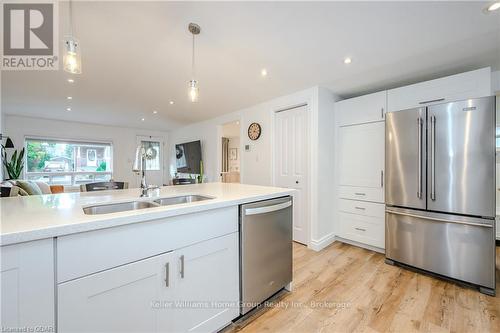 34 Menzie Avenue, Guelph (Two Rivers), ON - Indoor Photo Showing Kitchen With Stainless Steel Kitchen With Double Sink