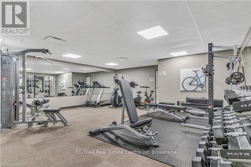 408 - 104 Summit Ridge Drive, Guelph (Grange Hill East), ON - Indoor Photo Showing Gym Room