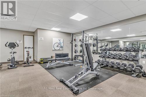 408 - 104 Summit Ridge Drive, Guelph (Grange Hill East), ON - Indoor Photo Showing Gym Room