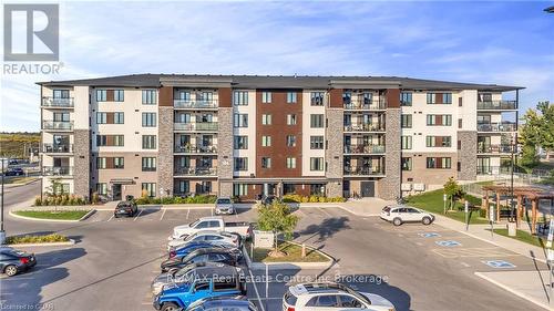 408 - 104 Summit Ridge Drive, Guelph (Grange Hill East), ON - Outdoor With Balcony With Facade