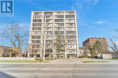 205 - 358 Waterloo Avenue, Guelph (Central West), ON - Outdoor With Facade