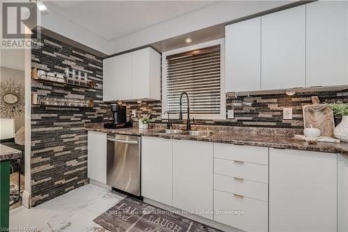 47 Bowen Drive, Guelph (Brant), ON - Indoor Photo Showing Kitchen With Double Sink