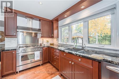 1825 Victoria Road S, Guelph (Guelph South), ON - Indoor Photo Showing Kitchen With Double Sink