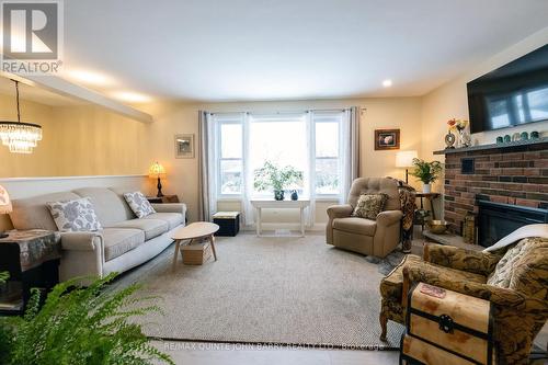 48 Nelson Street, Quinte West, ON - Indoor Photo Showing Living Room With Fireplace