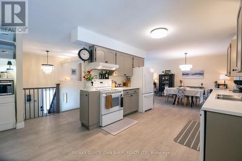 48 Nelson Street, Quinte West, ON - Indoor Photo Showing Kitchen With Double Sink