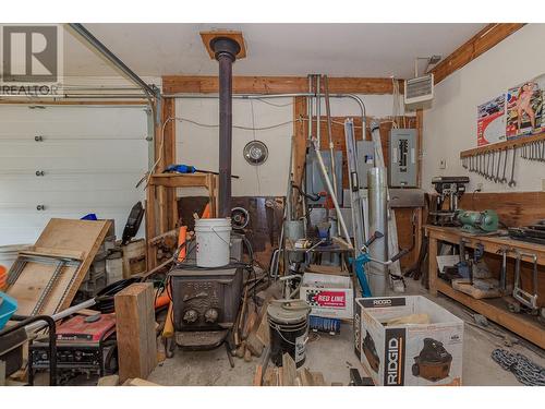 2510 Samuelson Road, Sicamous, BC - Indoor Photo Showing Garage