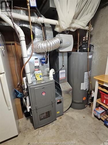 393 Baldoon Road Unit# 27, Chatham, ON - Indoor Photo Showing Basement