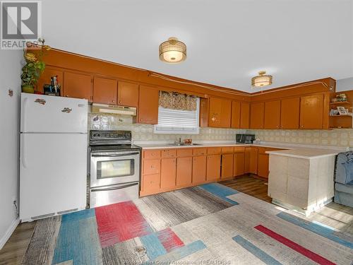 2596 Jos St. Louis Avenue, Windsor, ON - Indoor Photo Showing Kitchen With Double Sink