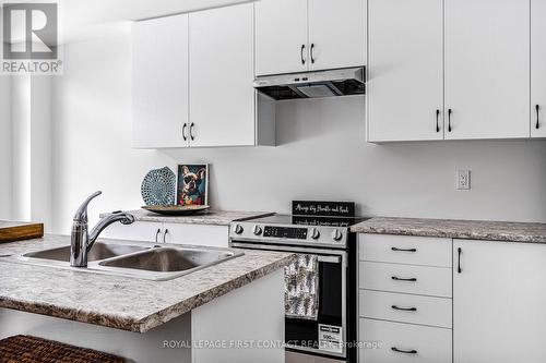 25 Durham Avenue, Barrie, ON - Indoor Photo Showing Kitchen With Double Sink