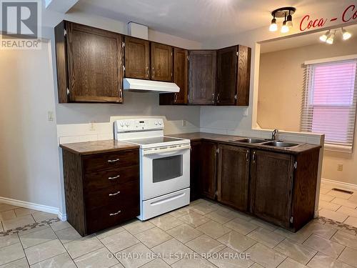 126 Perth Street, Brockville, ON - Indoor Photo Showing Kitchen With Double Sink