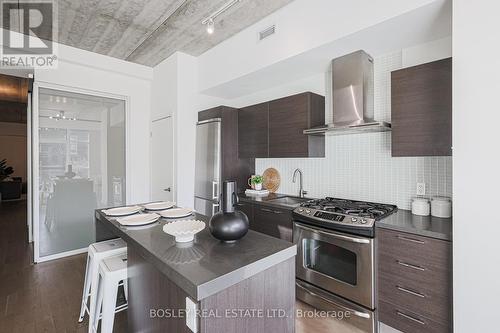 204 - 41 Ossington Avenue, Toronto, ON - Indoor Photo Showing Kitchen With Upgraded Kitchen