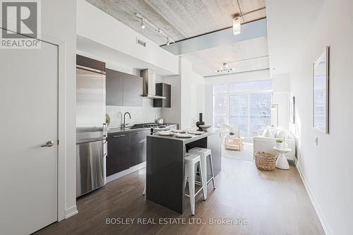 204 - 41 Ossington Avenue, Toronto, ON - Indoor Photo Showing Kitchen With Upgraded Kitchen