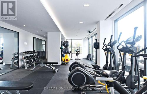 812 - 10 De Boers Drive, Toronto, ON - Indoor Photo Showing Gym Room